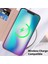 Iphone 15 Plus Dahili Lens Film Telefon Kılıfı Rfıd Blowıng Kart Yuvaları Magsafe-Brown ile Uyumlu Deri Kapağı (Yurt Dışından) 5