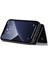 Iphone 15 Pro Magnetic Cüzdan Telefon Kılıfı Pc+Tpu+Pu Şok Geçirmez Kickstand Cover-Black (Yurt Dışından) 3