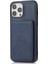 Iphone 15 Pro-Drop Pu+Tpu Telefon Kılıfı Yerleşik Metal Sac Mavisi Için Kart Tutucu Kickstand Kapak (Yurt Dışından) 1