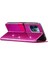 Iphone 15 Pro Glittery Telefon Deri Kılıf Anti-Drop Stand Cüzdan Telefon Kapağı Gül (Yurt Dışından) 5