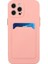 Iphone 15 Pro Max Anti-Cratch Tpu Tpu Kasa Bırak-Kötü Kart Tutucu Kapak Pembe (Yurt Dışından) 4