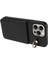 Iphone 15 Pro Max Case Litchi Doku Pu Deri+Tpu Telefon Kapağı Kart Yuvaları Black (Yurt Dışından) 5