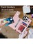 Iphone 15 Pro Max Rfıd Engelleyen Telefon Kılıfı Tpu+Pu Kickstand Cüzdan Telefon Kapağı Omuz Kayış Pembe (Yurt Dışından) 5