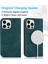Iphone 14 Pro Case Pu Deri Kart Yuvaları Için Magsafe-Mavi ile Uyumlu Kapak (Yurt Dışından) 4