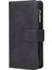 Iphone 15 Pro Deri Kapağı Çoklu Kart Yuvaları Fermuarı Cep Telefonu Cüzdan Standı Kılıf Black (Yurt Dışından) 2