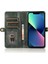 Iphone 13 Mini 5.4 Inç Çıkarılabilir 2-1 Arada Tpu+Pu Deri Flip Kapak Kayış Yeşili ile Cüzdan Telefon Kılıfı (Yurt Dışından) 3