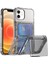 Iphone 12/12 Pro Için Pro Cleepe Plop Case Kıckstand Kapak Kart Yüksek Tümülü Siyah (Yurt Dışından) 1