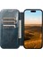Iphone 15 Pro Max Magnetic Case Stand Cüzdan Deri Telefon Kapağı Magsafe-Mavi ile Uyumlu (Yurt Dışından) 5