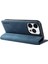 Iphone 15 Pro Pu Deri Deri Touch Cüzdan Stand Telefon Kapak Blue Için Koruyucu Kılıf (Yurt Dışından) 4