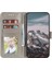 Iphone 15 Pro Mandala Için Çiçek Kılıfı Pu Deri Stand Cüzdan Telefon Kapak-Grey (Yurt Dışından) 2
