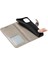 Iphone 15 Pro Mandala Için Çiçek Kılıfı Pu Deri Stand Cüzdan Telefon Kapak-Grey (Yurt Dışından) 4