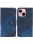 Iphone 15 Plus Için Pu Deri Telefon Kapağı Plus Cüzdan-Dark Blue ile Vaka Şok Geçirmez Telefon Kılıfı (Yurt Dışından) 1