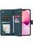 Iphone 11 Pro Case Zipper Cep Deri 9 Kart Yuvaları Telefon Koruma Kapağı Bilek Kayış Yeşili (Yurt Dışından) 4