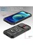 Iphone 15 Pro-Sürgülü Kamera Penceresi Için Telefon Kılıfı Pc+Tpu Kickstand Kapak Kart Yuvası Black (Yurt Dışından) 2