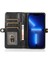 Iphone 13 Pro 6.1 Inç Çıkarılabilir 2-1 Arada Tpu+Pu Deri Flip Kapak Cüzdanı Telefon Vaka-Siyah (Yurt Dışından) 5