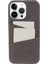 Iphone 15 Pro Max Shockproof Case Pu+Pc Telefon Kapağı 2 Kart Yuvaları Anti-Drop Telefon Vaka-Grey (Yurt Dışından) 1