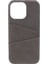 Iphone 15 Pro Max Shockproof Case Pu+Pc Telefon Kapağı 2 Kart Yuvaları Anti-Drop Telefon Vaka-Grey (Yurt Dışından) 2