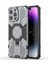 Iphone 14 Pro Max Koruyucu Telefon Kapak Yüzüğü Kickstand Pc+Tpu Geri Case-Grey (Yurt Dışından) 1