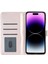 Iphone 15 Pro Max Glittery Telefon Kılıfı Pu Deri Cüzdan Stand Tam Koruma Kapak Golü Altın (Yurt Dışından) 4