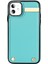 Iphone 11 Için Tpu+Pu Deri Metal Dekor Şok Geçirmez Cep Telefon Kılıfı Kart Tutucu Yeşil (Yurt Dışından) 2