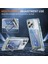 Iphone 13 Pro Kickstand Case Card Yuvası (Büyük Arka Lens Deliği) Için Ysm Takviyeli Köşeler Serisi -Transparent Mavi (Yurt Dışından) 2