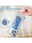 Iphone 13 Pro Kickstand Case Card Yuvası (Büyük Arka Lens Deliği) Için Ysm Takviyeli Köşeler Serisi -Transparent Mavi (Yurt Dışından) 3