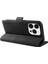 Iphone 14 Pro Folio Flip Cover Pu Pu Deri Deri Touch Stand Cüzdan Telefon Kılıfı Black (Yurt Dışından) 4