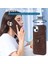 Kart Yuvaları Iphone 15 Retro Pu Deri Kaplamalı Tpu Kılıfı ile Telefon Kapağı Yüzük Kickstand-Brown (Yurt Dışından) 4
