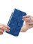 Iphone 13 Pro 6.1 Inç Flip Stand Cüzdan Telefon Kapağı Çift 8 Şekilli Baskılı Deri Case-Dark Mavi (Yurt Dışından) 5