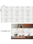 Kendinden Yapışkanlı Çizgili Desenli Pvc Panel 41X62 cm (12 Adet) 3 M² 4