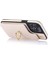 Iphone 13 Pro 6.1 Inç Kabuk Crossbody Card Tutucu Kickstand Telefon Kapak-Apricot Için Tpu+Pu Deri Kılıf (Yurt Dışından) 2