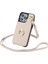 Iphone 13 Pro 6.1 Inç Kabuk Crossbody Card Tutucu Kickstand Telefon Kapak-Apricot Için Tpu+Pu Deri Kılıf (Yurt Dışından) 3