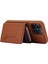 Iphone 13 Pro Case Card Tutucu Yuvaları Kickstand Koruyucu Telefon Kapak Kahverengi (Yurt Dışından) 4