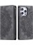 Iphone 14 Pro Case Için Baskılı Mandala Çiçek Deri Kapak Cüzdan-Grey (Yurt Dışından) 1