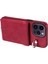 Iphone 14 Pro Case Pu Deri+Tpu Kart Tutucu Telefon Kapağı Omuz Askılı-Wine Red ile (Yurt Dışından) 3