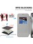 Iphone 15 Pro Max Card Tutucu Için Telefon Kılıfı Rfıd Engelleme Elektrapılaşma Deri Kapağı Magsafe-Silver ile Uyumlu (Yurt Dışından) 5