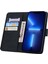 Iphone 15 Pro Baskı Için Çiçek Kabuk Telefon Kapağı Ince-Fit Buzağı Doku Stand Cüzdan Deri Kılıf (Yurt Dışından) 3