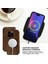 Iphone 15 Pro-Drop Anti-Drop Cüzdan Telefon Kılıfı Pu+Tpu Mat Stand Telefon Kapağı Magsafe-Wine Red ile Uyumlu (Yurt Dışından) 3