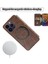 Iphone 15 Pro-Drop Anti-Drop Cüzdan Telefon Kılıfı Pu+Tpu Mat Stand Telefon Kapağı Magsafe-Wine Red ile Uyumlu (Yurt Dışından) 4