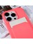 Iphone 15 Pro Yumuşak Ince Koruyucu Kılıf Sıvı Silikon Kart Tutucu Kapak Strap-Rose (Yurt Dışından) 5