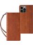 Iphone 15 Pro Max Manyetik Kapanış Için Baskalı Anti-Fall Kapak Deri Cüzdan Stand Telefon Kılıfı Strap-Brown (Yurt Dışından) 1