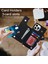 Iphone 15 Pro Max Rfıd Engelleme Telefon Kılıfı Tpu+Pu Kickstand Cüzdan Telefon Kapağı Omuz Kayış Black (Yurt Dışından) 5