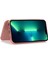 Iphone 15 Pro Kart Tutucu Için Stand Kılıfı Glitter Powder Anti-Sracratch Pu Deri+Tpu Şeffaf Telefon Kapak Sold (Yurt Dışından) 3