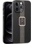 Iphone 12 Pro Max 6.7 Inç Slim Case Elektraplatma Pu+Tpu+Akrilik Telefon Kapak Black (Yurt Dışından) 1