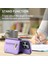 Iphone 14 Pro Max Telefon Kılıf Kart Yuvaları Kickstand Crossbody Cover-Spurple (Yurt Dışından) 3