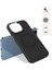 Iphone 15 Pro Magnetic Telefon Kılıfı Için Yumuşak Tpu Kart Tutucu-Blackish Green ile Cilt Touch Kapağı (Yurt Dışından) 2
