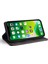 Iphone 15 Plus Için Rfıd Için Rfıd Engelleme Pu Deri Kapak Standı Cüzdan Cilt Touch Hissed Hisset Telefon Vaka-Black (Yurt Dışından) 4