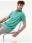Erkek Yeşil Regular Fit Polo Yaka Merserize Tişört 50262668-VR016 1
