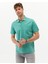 Erkek Yeşil Regular Fit Polo Yaka Merserize Tişört 50262668-VR016 3