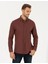 Erkek Kiremit Regular Fit Uzun Kollu Gömlek 50259512-VR031 2